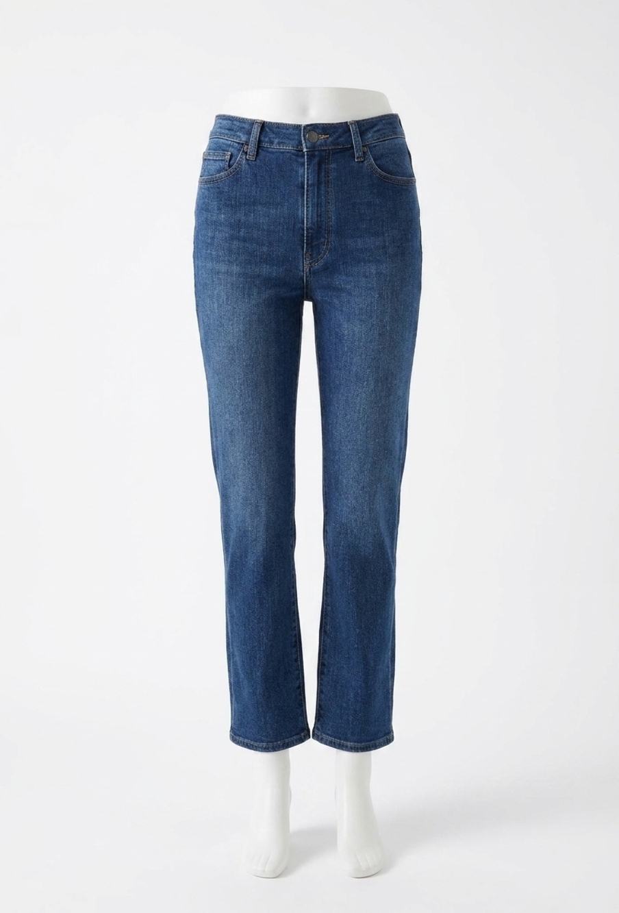 NEW FRAME le sleek straight jeans in thunderstorm